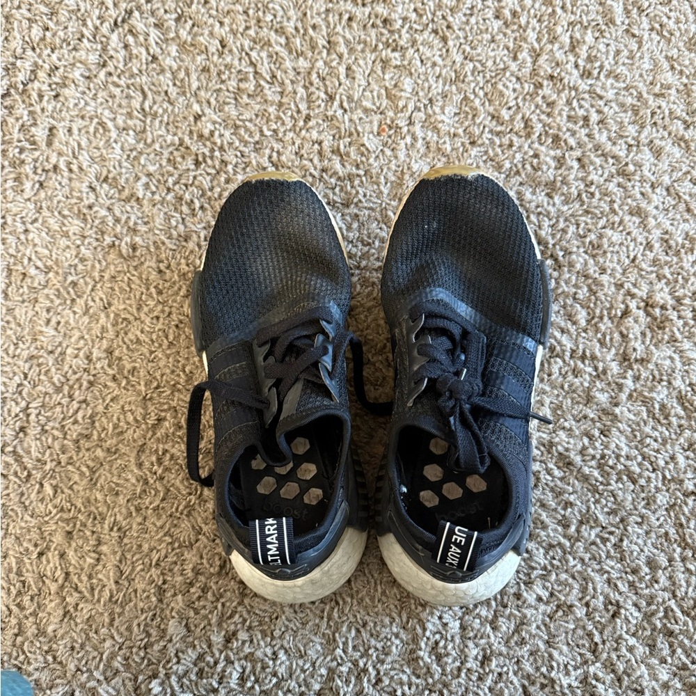 adidas NMD R1 Black Athletic Shoes